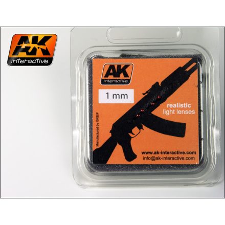 AK Interactive Light Lenses - Red 1mm