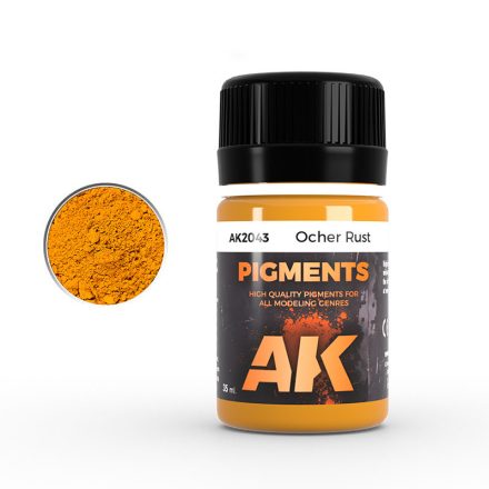 AK Interactive Pigments - Ocher Rust
