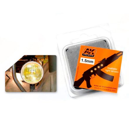 AK Interactive Light Lenses - Amber 1,5mm