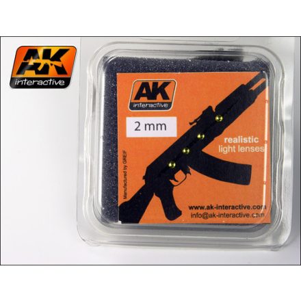 AK Interactive Light Lenses - Amber 2mm