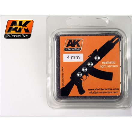 AK Interactive Light Lenses - White 4mm   