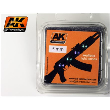 AK Interactive Light Lenses - Optic Colour 5mm