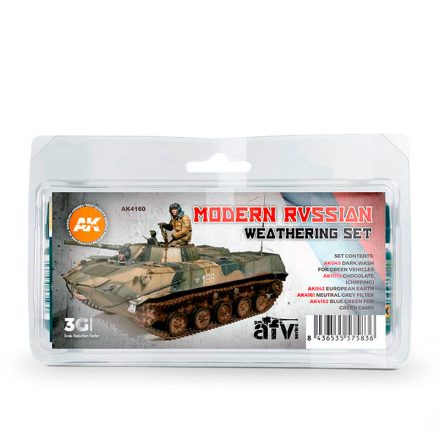 AK Interactive Modern Russian Weathering Set
