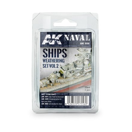 AK Interactive Sets - Ships Vol.2 Weathering Set