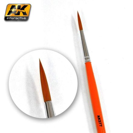 AK Interactive Brushes - WEATHERING BRUH FINE LONG