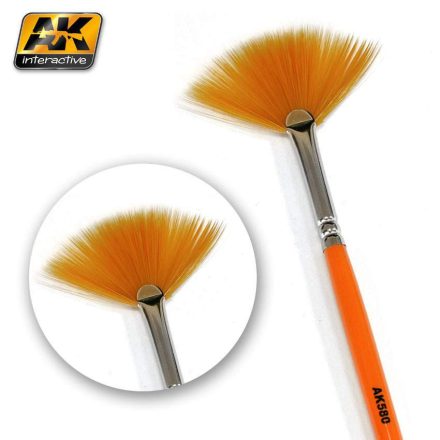 AK Interactive Brushes - WEATHERING BRUSH FAN SHAPE