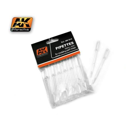 AK Interactive Complements - PIPETTES SMALL SIZE (12 units)