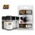 AK Interactive Complements - MIX N READY (4 EMPTY JARS WHITH LABELS)