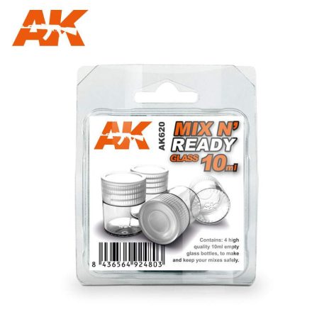 AK Interactive Complements - MIX N’ READY GLASS 10ML