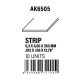 AK-Interactive Strips 0.30 x 4.00 x 350mm - STYRENE STRIP