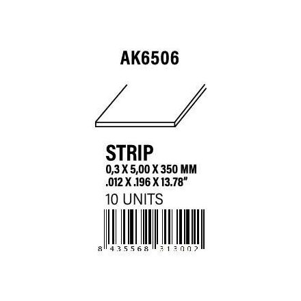 AK Interactive Strip 0.30 x 5.00
