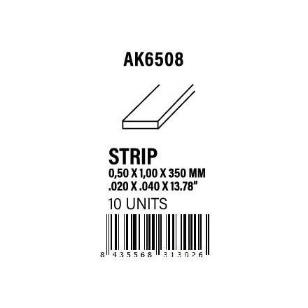 AK Interactive Strip 0.50 x 1.00