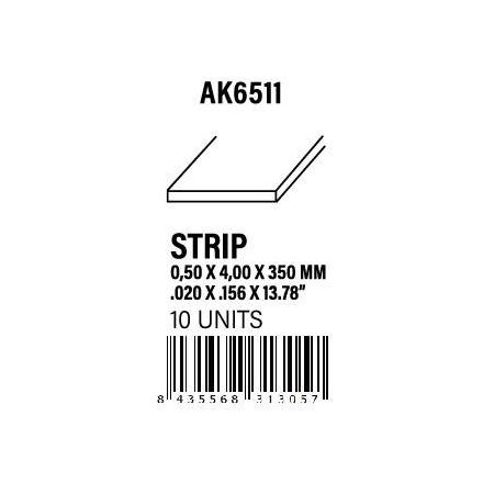 AK Interactive Strip 0.50 x 4.00