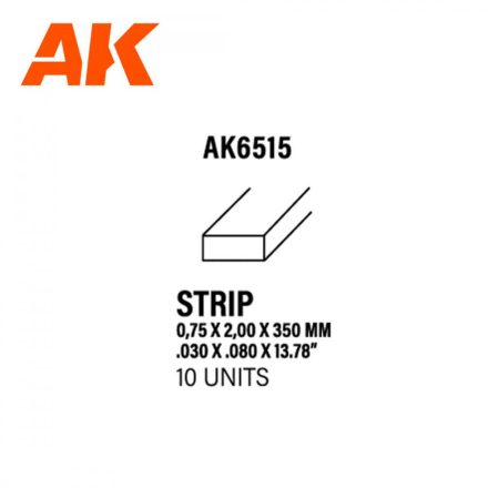 AK Interactive Strip 0.75 x 2.00
