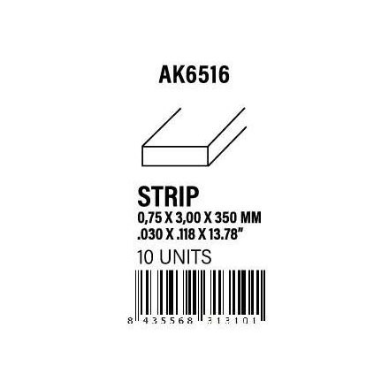 AK Interactive Strip 0.75 x 3.00