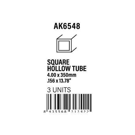 AK Interactive Square hollow tube 4.00