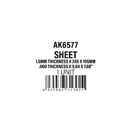 AK Interactive Sheet 1.50 mm