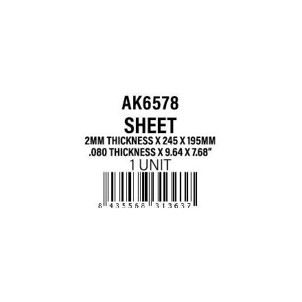AK Interactive Sheet 2.00 mm