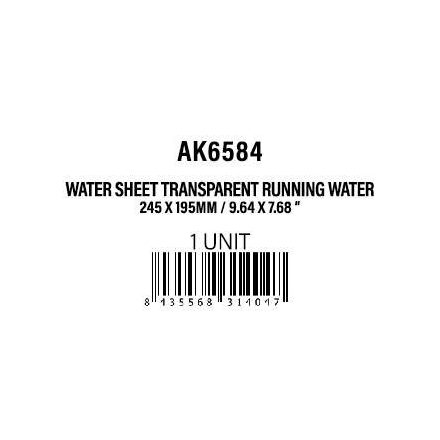 AK Interactive Textured Sheet - Running Water