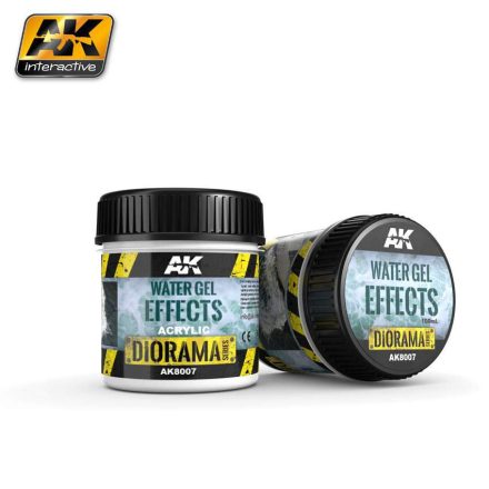AK Interactive Vignettes texture products - WATER GEL EFFECTS - 100ml (Acrylic)