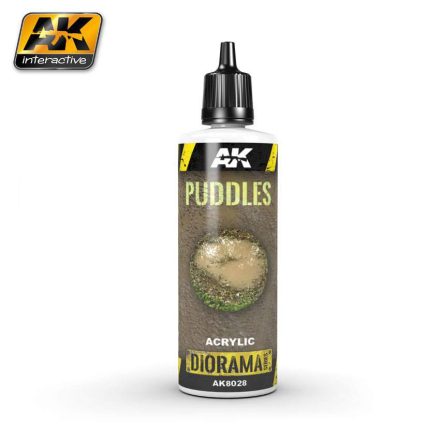 AK Interactive Vignettes texture products - PUDDLES - 60ml (Acrylic)