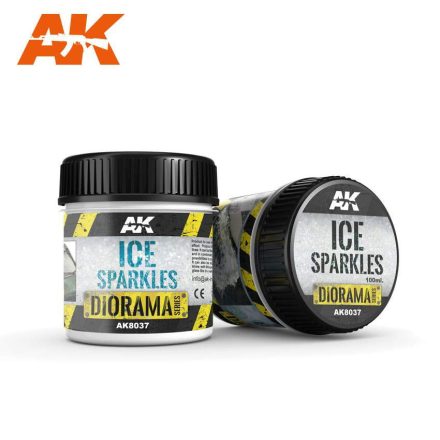 AK Interactive Vignettes texture products - ICE SPARKLES - 100ml 