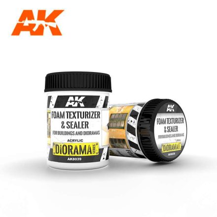 AK Interactive Vignettes texture products - Texturizador para Espuma y Sellador