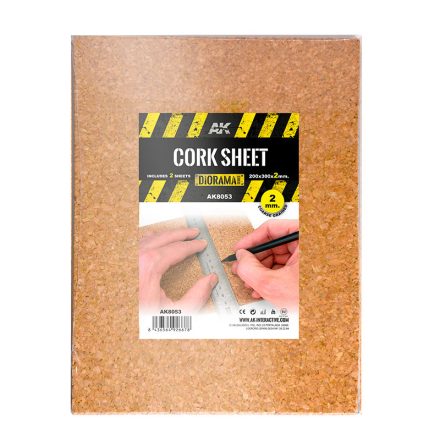 AK Interactive Coarse Grained-200x300x2mm(2 Sheets)