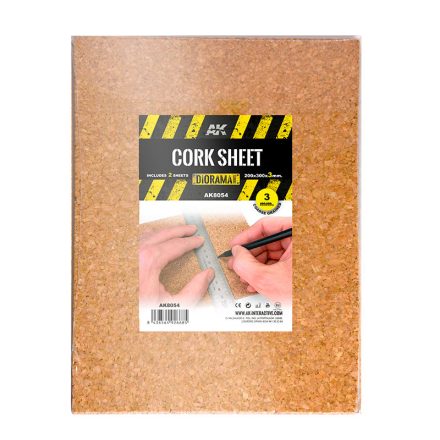 AK Interactive  Coarse Grained-200x300x3mm(2 Sheets)