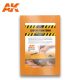 AK Interactive Carving foam 10mm A5 Size (228 x 152 mm)