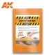 AK Interactive Carving foam 8MM A4 Size (305 x 228 mm)