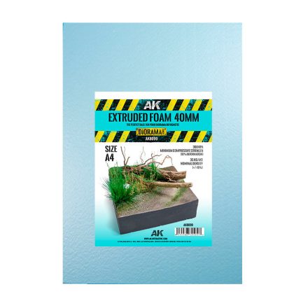 AK Interactive Extruded Foam 30 Mm A4 Size