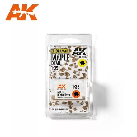 AK Interactive Realistic leaves - Maple Dead Leaves 1:35 