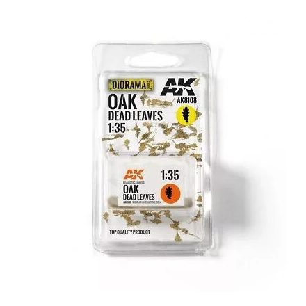 AK Interactive Realistic leaves - Oak Dead Leaves 