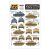 AK Interactive WET Transfers - Axis & East European PzKpfw II/III/IV 