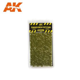 AK Interactive tufts, Summer green tufts 2mm