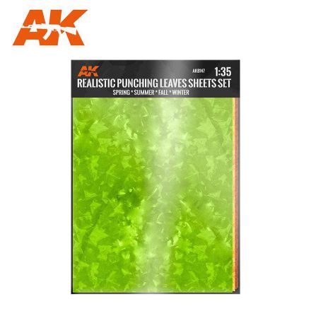 AK Interactive Punching leaves sheets set