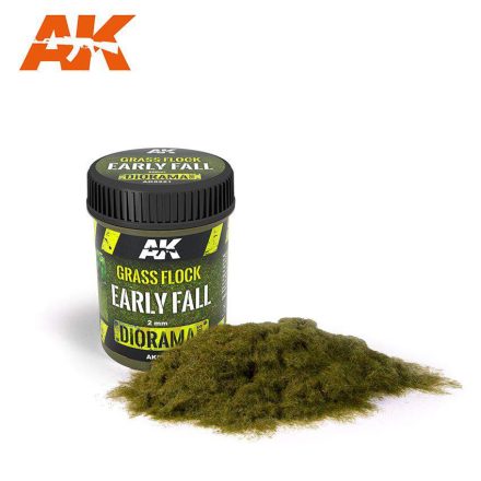 AK Interactive Tufts - Grass Flock 2mm Early Fall