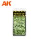 AK Interactive tufts, Light green tufts 2 mm