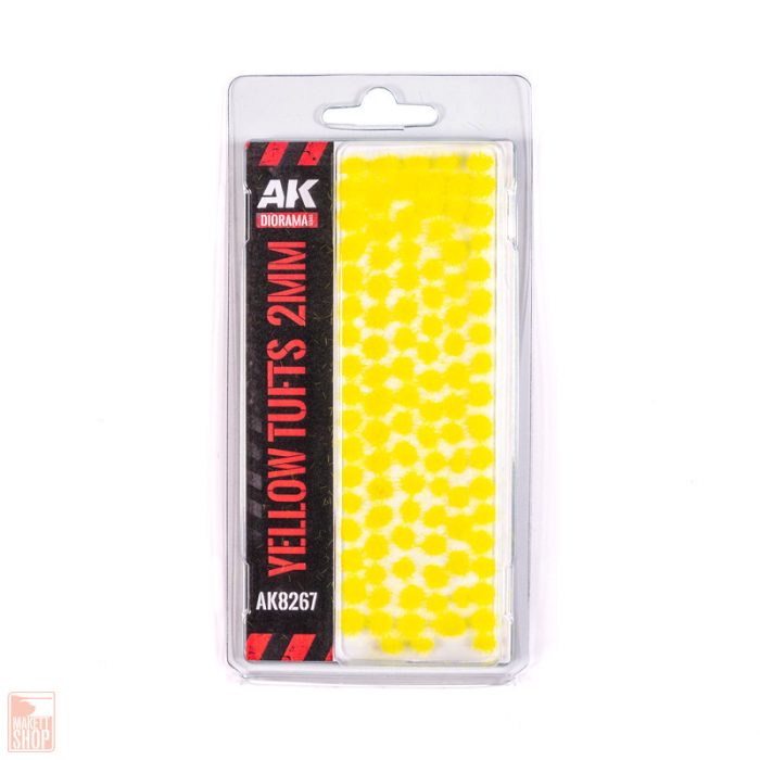 AK Interactive tufts, Yellow fantasy tufts