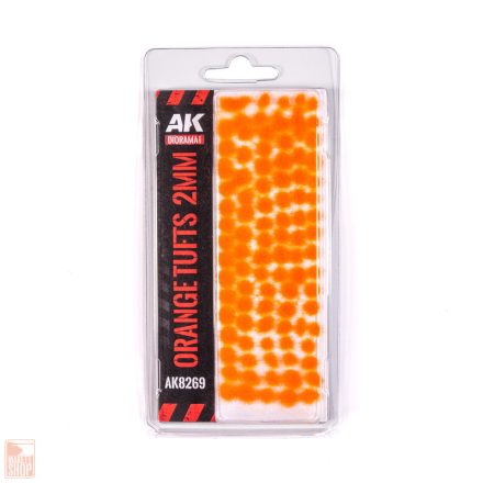 AK Interactive tufts, Orange fantasy tufts