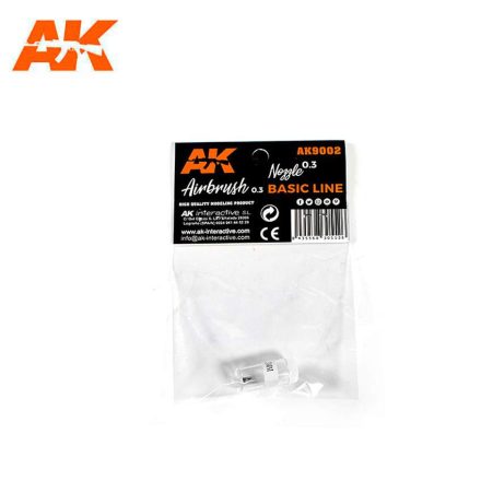 AK Interactive Tools - 0.3 Nozzle (Airbrush Basic Line 0.3)