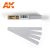 AK Interactive Sandpaper - Dry Sandpaper 240 grit x 50 units