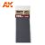 AK Interactive Sandpaper - Wet Sandpaper 800 Grit. 3 units
