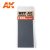 AK Interactive Sandpaper - Wet Sandpaper 1000 Grit. 3 units