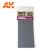 AK Interactive Sandpaper - Wet Sandpaper 1500 Grit. 3 units