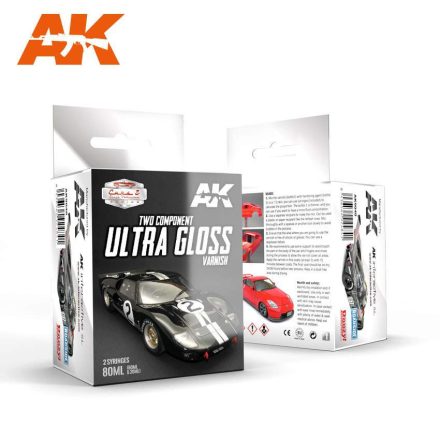 AK Interactive Auxiliary - TWO-COMPONENTS ULTRA GLOSS LAQUER