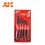AK Interactive Tools - MODELISM SPATULAS SET