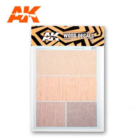 AK Interactive WET Transfers - CALCAS DE MADERA