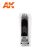 AK Interactive Tools - SET OF 5 SILICONE BRUSHES MEDIUM HARD TIP MEDIUM